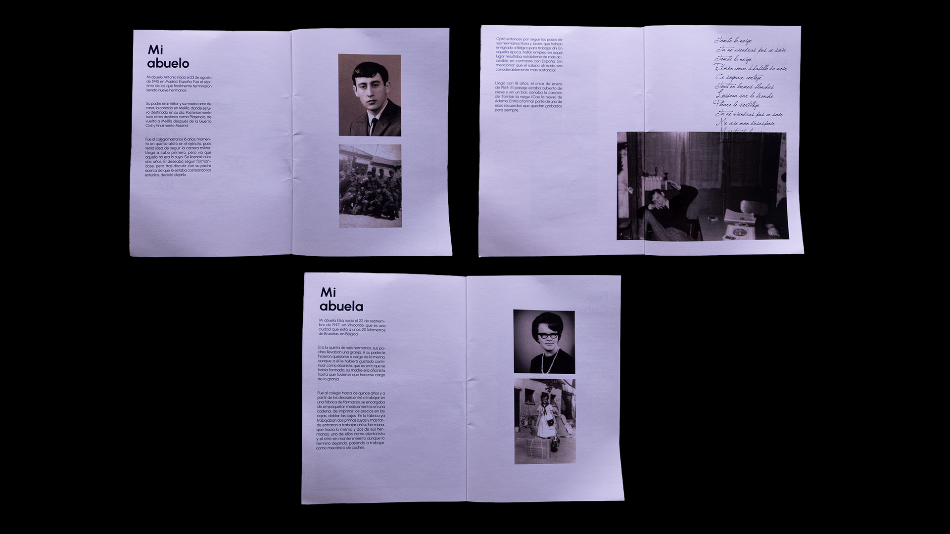 Sobre a vida de mi abuelo y mi abuela del proyecto Cómo se conocieron mis abuelos